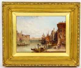 Antique Oil Painting of the Grand Canal Venice Alfred Pollentine  19th C | Ref. no. A1868b | Regent Antiques