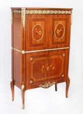 Vintage Kingwood Cocktail Drinks Dry Bar Cabinet &Cut glassware Mid 20th Century | Ref. no. A1916 | Regent Antiques