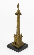 Antique French Grand Tour Ormolu Gilt Bronze Model of Vendome Column 19thC | Ref. no. A1962 | Regent Antiques