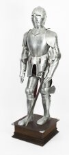 Vintage 16th C Style Complete Suit of Armour Engraved Mid 20th