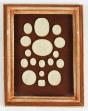 Antique framed Collection Grand Tour Classical Intaglios Early 19th C | Ref. no. A2077 | Regent Antiques