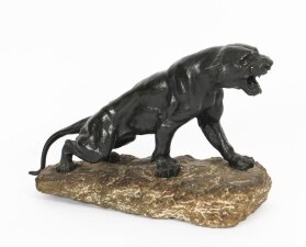 Antique Large Art Deco Bronze Panther by Thomas François Cartier Circa 1920 | Ref. no. A2091 | Regent Antiques