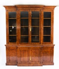 Antique English Pollard Oak Library Breakfront Bookcase Early 19th C | Ref. no. A2139 | Regent Antiques