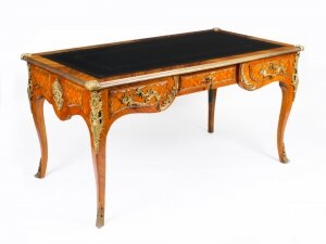 Antique French Louis Revival Ormolu Mounted Kingwood Bureau Plat Desk 19th C | Ref. no. A2173 | Regent Antiques