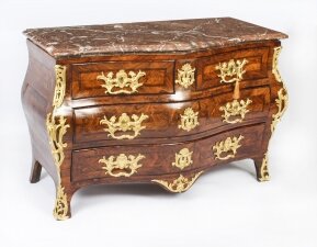 Antique French Régence Kingwood Ormolu Mounted Commode Circa 1720 18th C