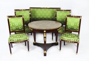 Antique French Empire Ormolu Mounted Six Piece Salon Suite 19th C | Ref. no. A2287 | Regent Antiques