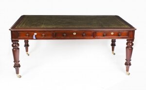 Antique 6ft William IV  6 Drawer Partners Writing Table Desk 19th C | Ref. no. A2297 | Regent Antiques