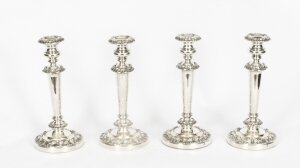 Antique Set 4 Old Sheffield Silver Plated Candlesticks C1820 19th Century | Ref. no. A2348 | Regent Antiques