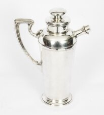 Antique Art Deco Sterling Silver  Cocktail Shaker  C1930  20th C | Ref. no. A2358 | Regent Antiques