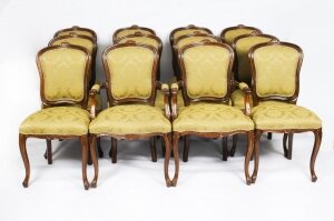 Bespoke Set of 12 Louis XVI Revival Dining Chairs Available to Order