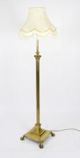 Antique Victorian Brass Corinthian Column Telescopic Standard Lamp  19th C | Ref. no. A2427 | Regent Antiques