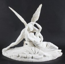 Antique Carrara Marble Lovers Sculpture after Canova 19th Century | Ref. no. A2479 | Regent Antiques