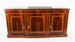 Bespoke Flame Mahogany 3 Door Sideboard