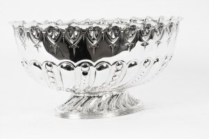 Antique Victoria Silver Plated Punch Bowl Fenton Brothers Sheffield 19th C | Ref. no. A2509 | Regent Antiques