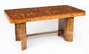 Antique Art Deco Burr Walnut Dining Table c.1920 | Ref. no. A2619 | Regent Antiques