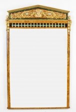 Antique Large French Burr Elm Giltwood Wall  Mirror c.1870 - 173x101cm  19th C | Ref. no. A2657 | Regent Antiques