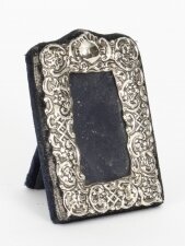 Antique Edwardian Sterling Silver Photo Frame dated 1907 9x6cm | Ref. no. A2677a | Regent Antiques