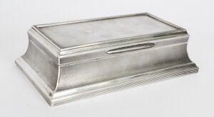 Antique Art Deco Sterling Silver Casket by Goldsmiths & Silversmiths 1921