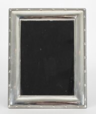 Vintage Sterling Silver Photo Frame by JO of Sheffield 20thC 22x17cm
