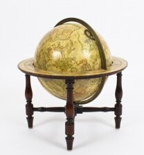 Antique 12& 34 Cary& 39 s New Celestial Library Table Globe On Stand 19th C