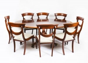 Vintage Dining Table by William Tillman& 8 Chairs  20th C | Ref. no. A2739a | Regent Antiques