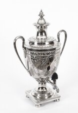 Antique English Victorian Silver Plated Samovar by Pearce & Sons  19th C | Ref. no. A2757c | Regent Antiques