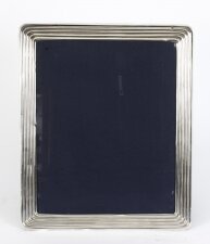 Vintage Large 30cm Sterling Silver Photo Frame London 1999 30x25cm