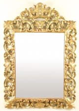 Antique Florentine Giltwood Mirror 19th Century 137x94cm