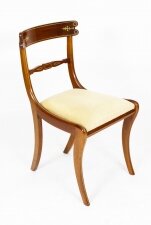 Vintage Regency Revival Side Desk Chair by William Tillman 20th C