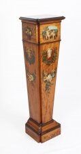 Antique Edwardian Inlaid & Painted  Satinwood Pedestal Stand   19th C | Ref. no. A2825 | Regent Antiques
