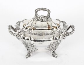 Antique Old Sheffield Sauce Tureen Entree Dish C1790 18th Century
