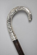 Antique French Art Noveau Silver Walking Cane Stick 19th Century | Ref. no. A2939 | Regent Antiques