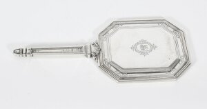Antique Sterling Silver Tiffany & Co Hand Mirror Circa1900