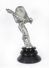 Vintage 2ft3inch Rolls Royce Spirit of Ecstasy Sculpture mid 20th Century