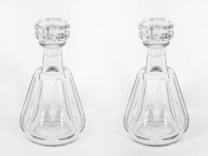 Vintage Pair of Harcourt Talleyrand Crystal Decanters by Baccarat Mid 20th C | Ref. no. A3087 | Regent Antiques