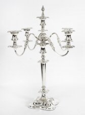 Antique Victorian Silver Plate Candelabra Centerpiece  19th C | Ref. no. A3111a | Regent Antiques