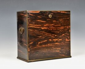 Antique Victorian Coromandel Humidor Casket Work Box  C1870 | Ref. no. A3169 | Regent Antiques