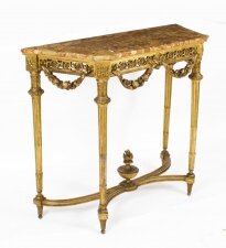 Antique Louis XV Revival Carved Giltwood Console Pier Table c.1830 19th C | Ref. no. A3188 | Regent Antiques