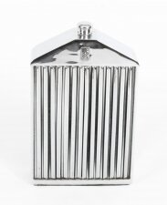 Vintage Ruddspeed Ltd Roll& 39 s Royce Radiator Decanter Circa 1960 Mid Century