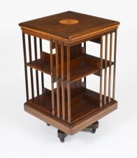 Antique Edwardian Revolving Bookcase Maple & Co c.1900 | Ref. no. A3281 | Regent Antiques