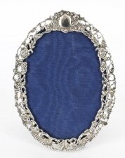 Antique Edwardian Sterling Silver Photo Frame Goldsmiths & Silversmiths 1906