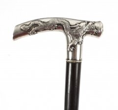 Antique Dragon Chinese Silver Walking Stick Cane C1880 | Ref. no. A3405a | Regent Antiques