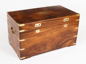 Antique Military Camphorwood Trunk Coffer Coffee Table 19th C | Ref. no. A3527 | Regent Antiques