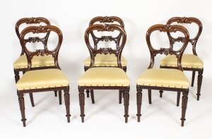 Antique Set of 6 William IV Mahogany Dining Chairs c1830 19th C | Ref. no. A3537 | Regent Antiques