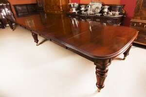 Antique 18ft William IV Mahogany Extending Dining Table C1830 19th C | Ref. no. A3571 | Regent Antiques