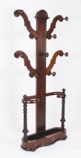 Antique Victorian  Mahogany Hall Tree Umbrella Hat Coat Stand 19th Century | Ref. no. A3641 | Regent Antiques