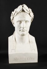 Vintage Composite Marble Bust of Napoleon Bonaparte as Caesar 20th C