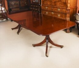 Vintage 9ft  279cm Regency Revival Dining Table by William Tillman, 20th C | Ref. no. A3861 | Regent Antiques
