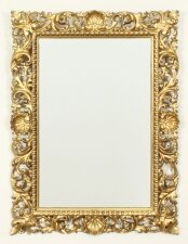 Antique Italian Giltwood Florentine Overmantle Mirror 19th Century  83 x 61cm | Ref. no. A3911a | Regent Antiques