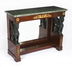 Antique Dutch Empire Empire Ormolu Mounted Console Table Pander & Zonen 19th C